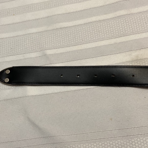 Brown Animal Print Womens Belt With Pewter Colored Buckle & Tip EUC size 30 - Picture 7 of 8